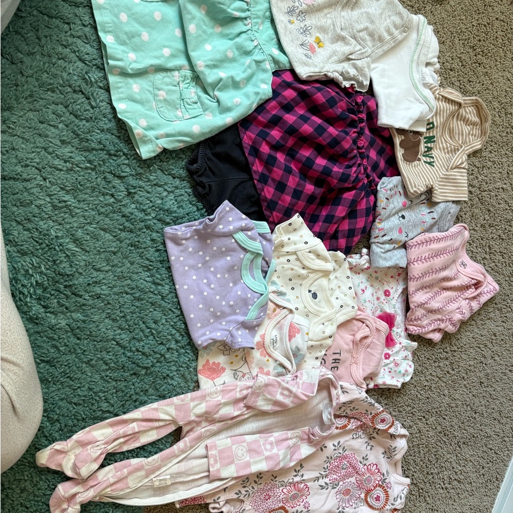 Baby girl clothing bundle